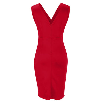 Jessica | Dress with V-Neck and Slit
