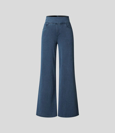 Evie | Comfortable High-Waisted Elastic Pants