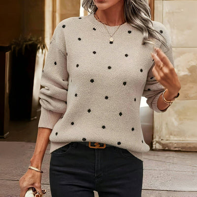 Hattie | Playful Textured Sweater