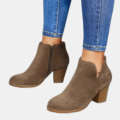 Eleanora | Block Heel Ankle Boots