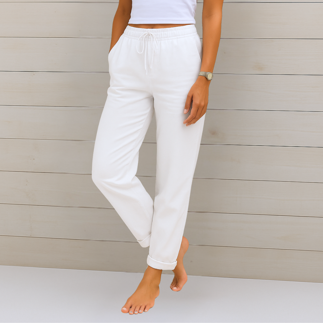 Eve | Premium Breathable Linen Stretch Pants