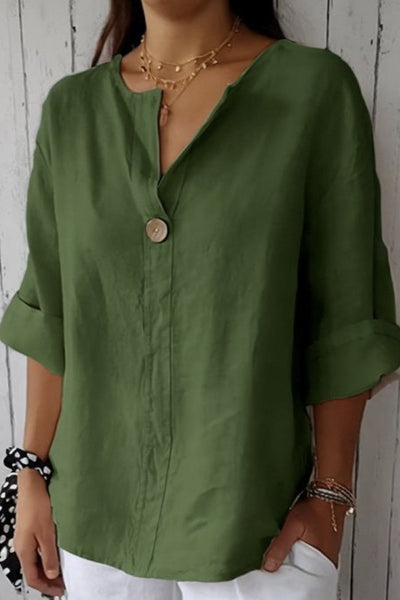 Deborah | Effortless Linen Top