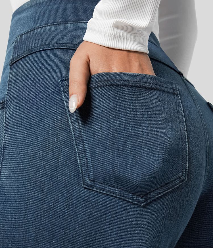 Evie | Comfortable High-Waisted Elastic Pants