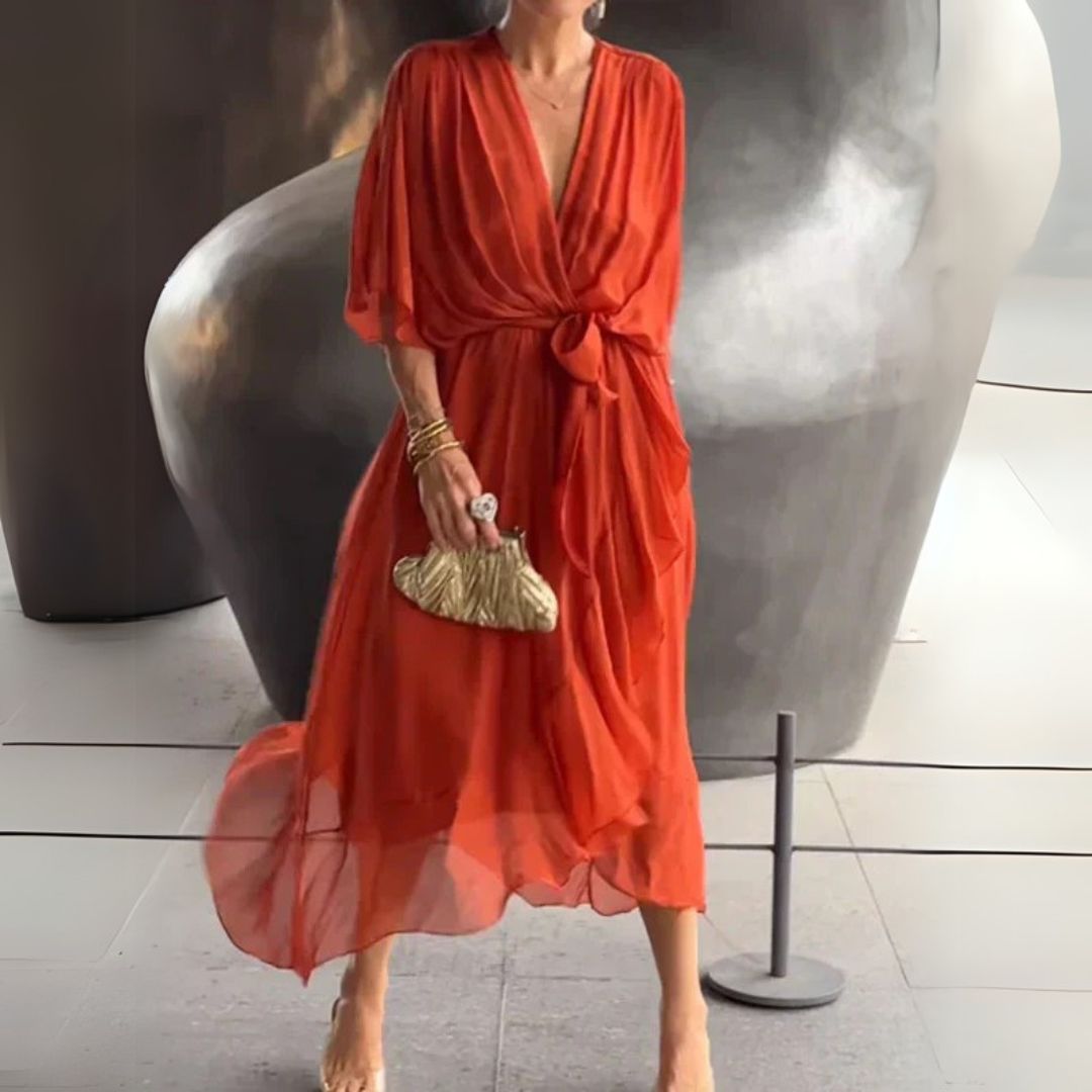 Fatima | Dresses with a V-neckline