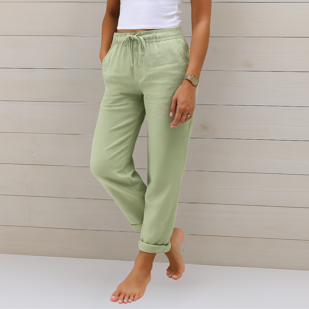 Eve | Premium Breathable Linen Stretch Pants