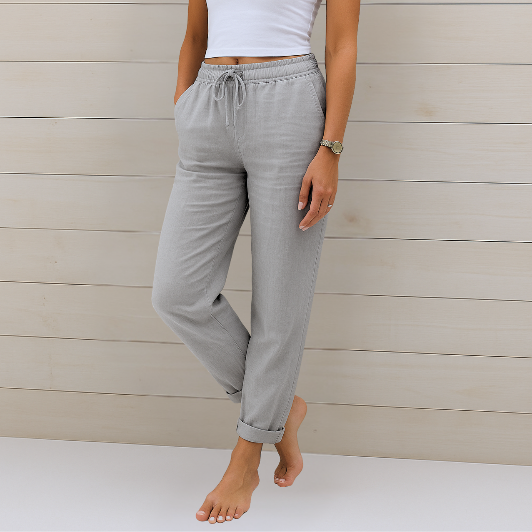 Eve | Premium Breathable Linen Stretch Pants