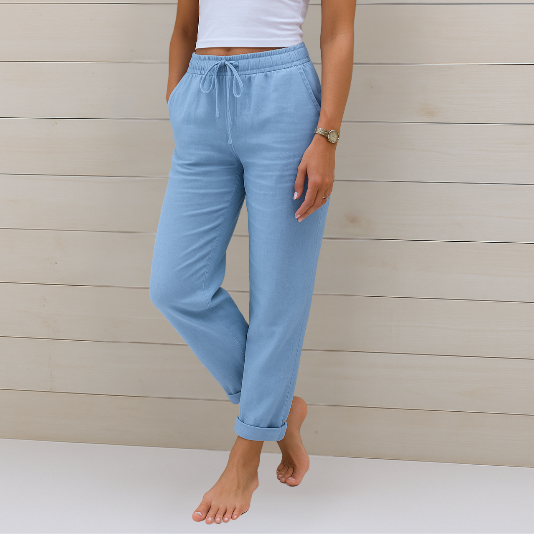 Eve | Premium Breathable Linen Stretch Pants