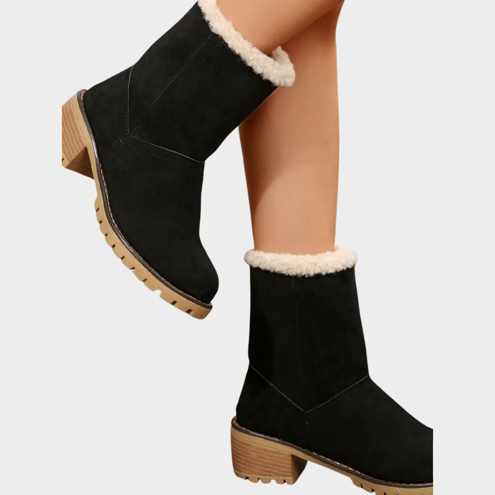 Wanda | Mid-Heel Winter Boots