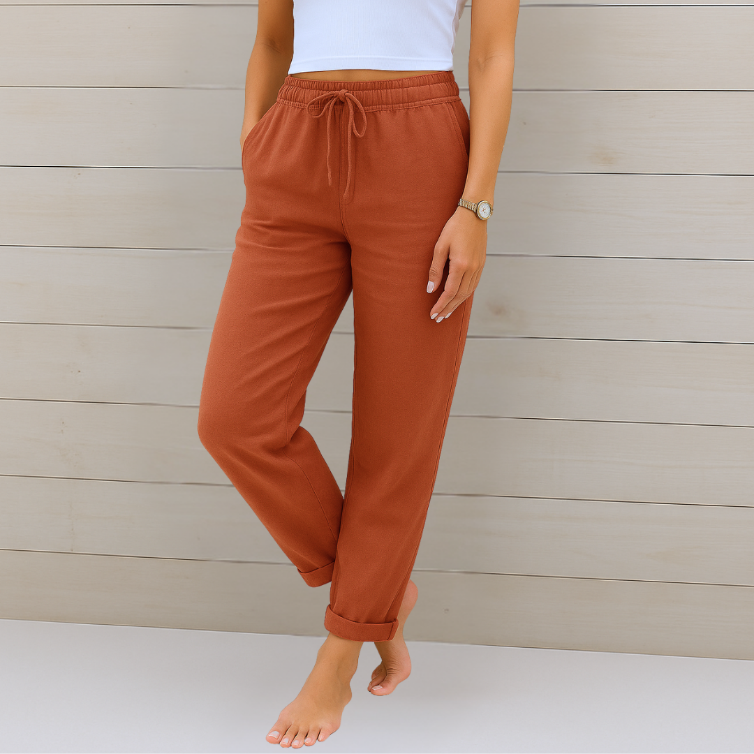 Eve | Premium Breathable Linen Stretch Pants