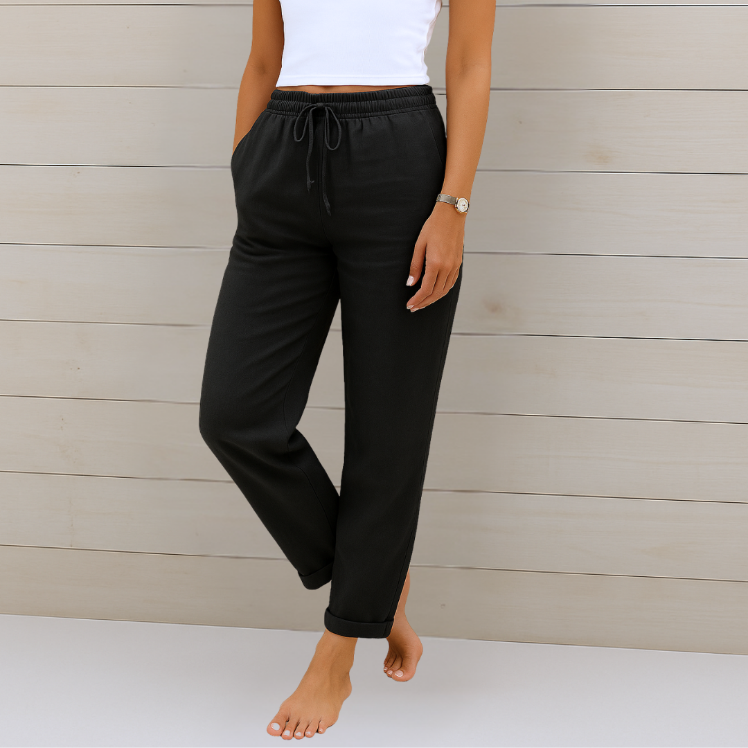 Eve | Premium Breathable Linen Stretch Pants