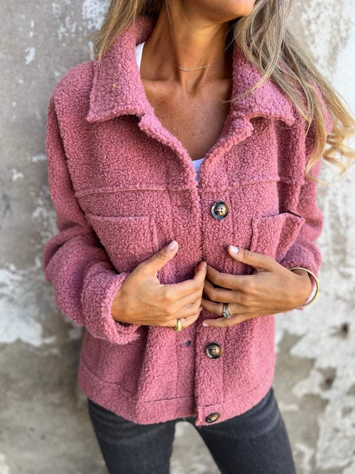Aluna | Women's Effortless Chic Lapel Cropped Jacket