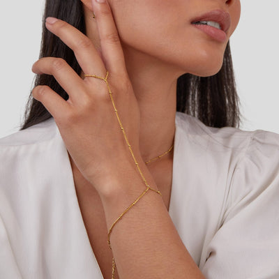 Diane | Elegant Hand Bracelet