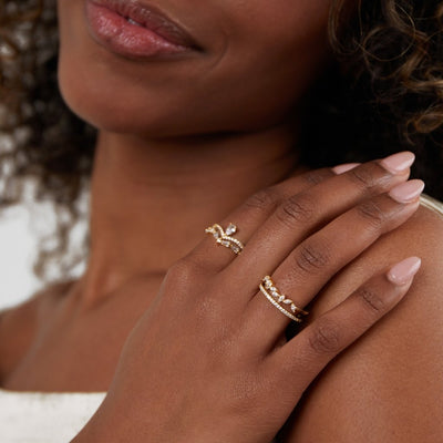 Aura | Elegant Crystal Ring