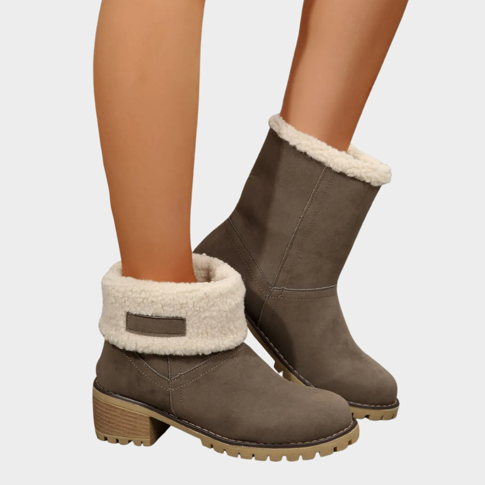 Wanda | Mid-Heel Winter Boots