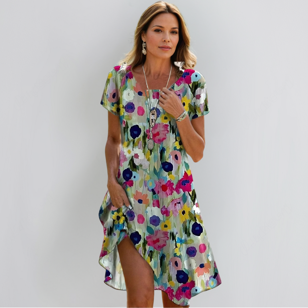 Christina | Elegant Floral Dresses