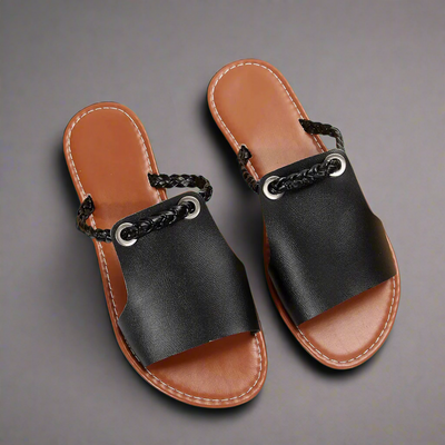 Katelina | Flat sandals made from high-quality materials