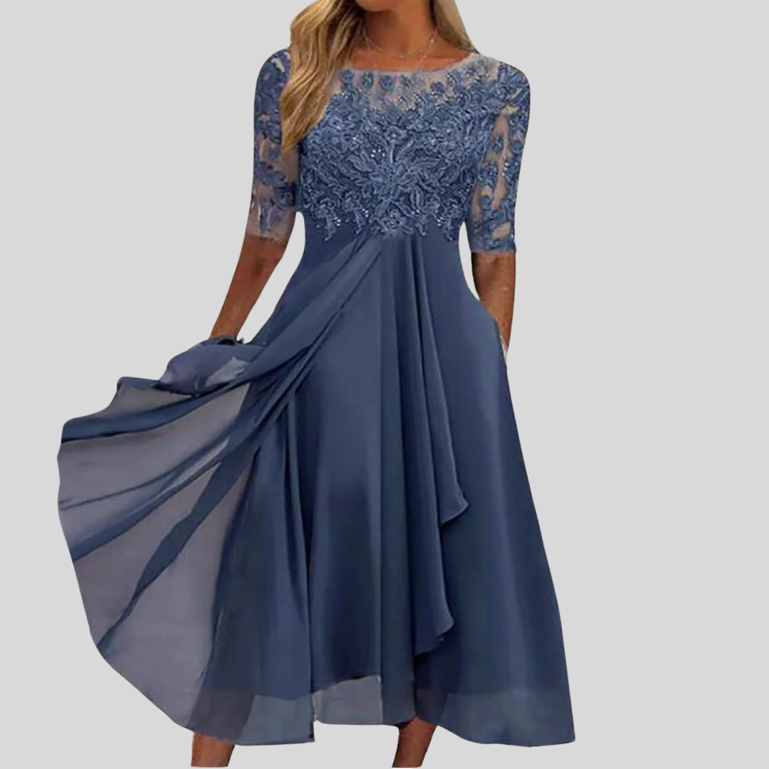 Kathleen | Classic Lace Dress