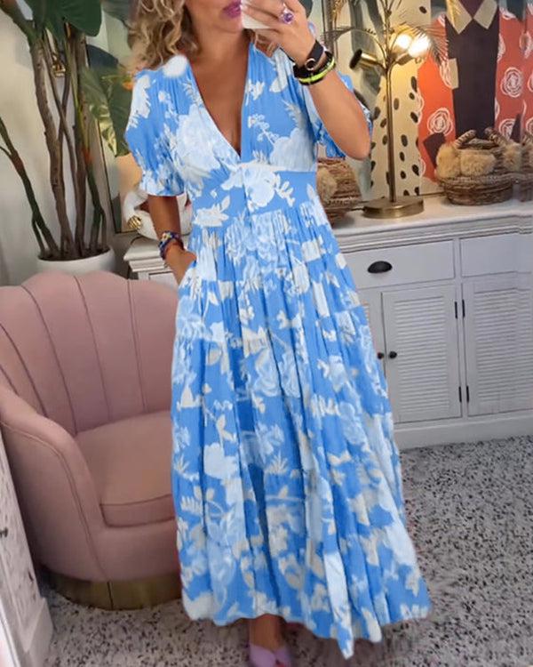 Emma | Vibrant Floral Dress