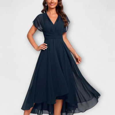 Madison | Flowing V-Neck Evening Dress