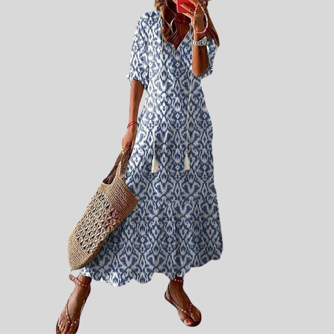Isabella | Boho Lichotivé Maxi Dress