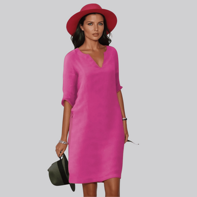Zora | Dresses with an Elegant V-Shaped Neckline