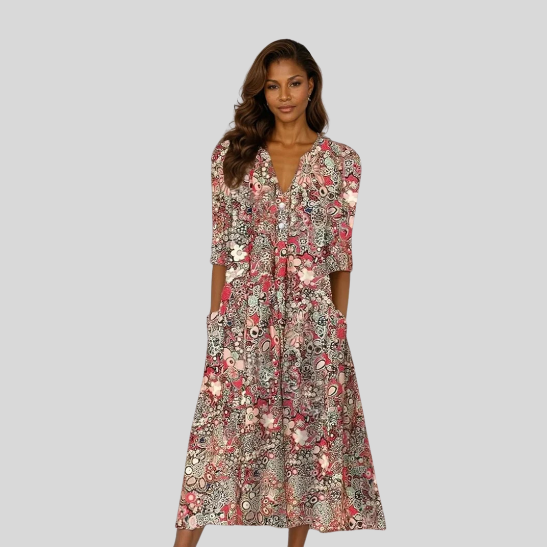 Livia | Stunning summer dress for natural elegance
