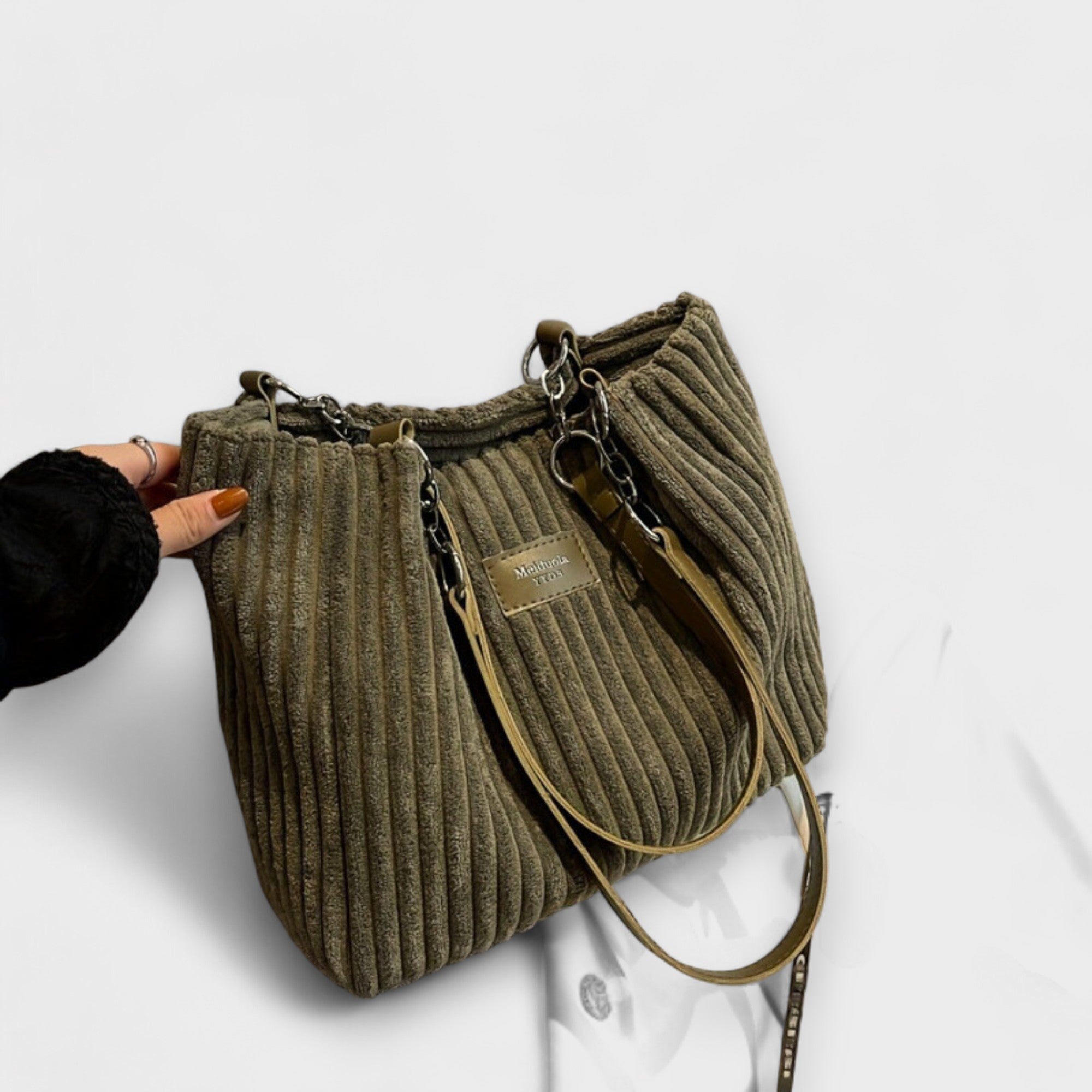 Grace | Soft Cord Shoulder Bag