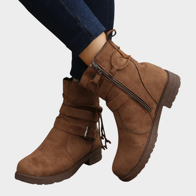 Ardith | Low Heel Ankle Boots