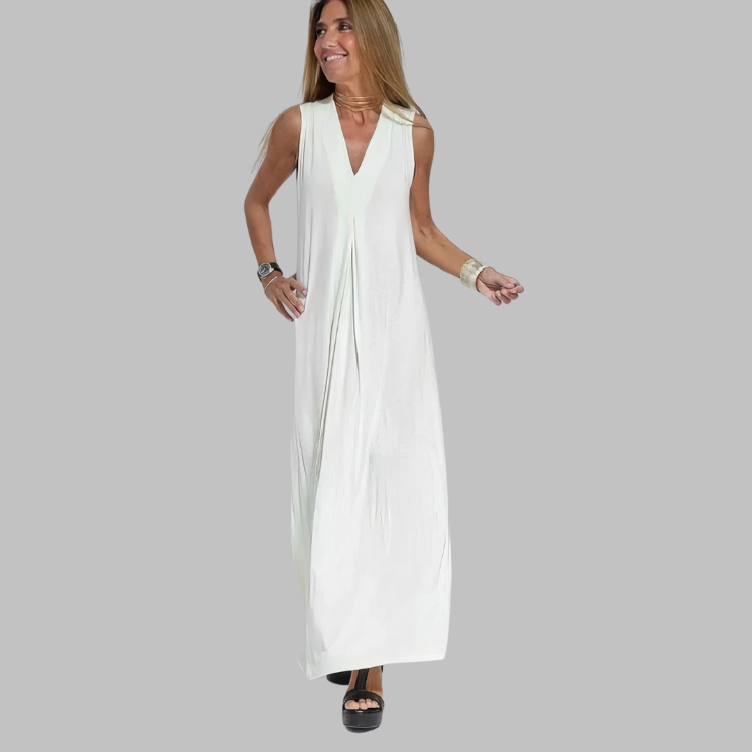 Theresa | Elegant Maxi Dress + Matching Cardigan as a GIFT