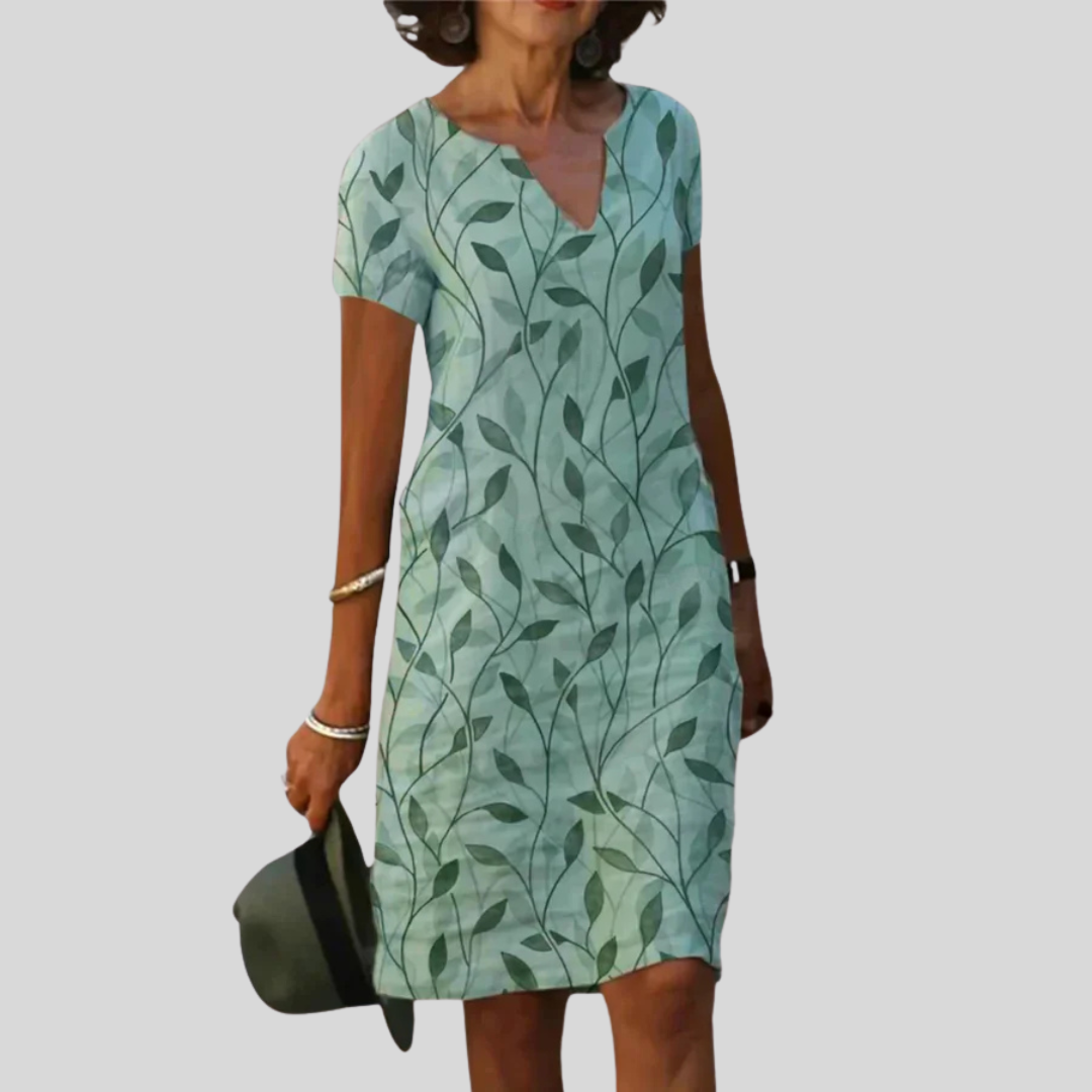 Natalie | Simple and Comfortable Dress with Modern Pattern