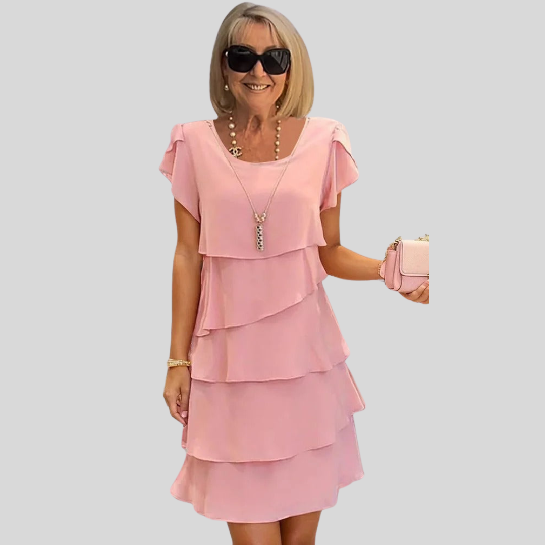 Sofia | Elegant dress made of thin fabric