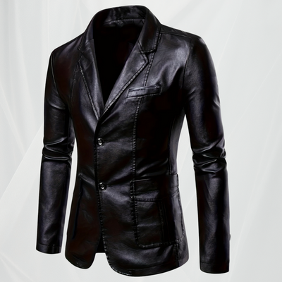 Clyde | Elegant leather blazer