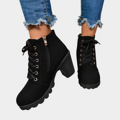 Dessie | Block Heel Ankle Boots