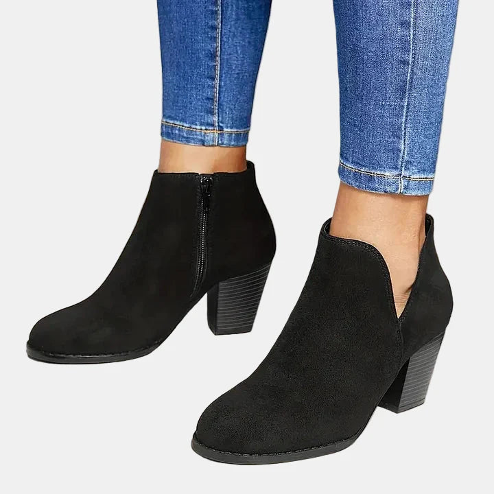 Eleanora | Block Heel Ankle Boots