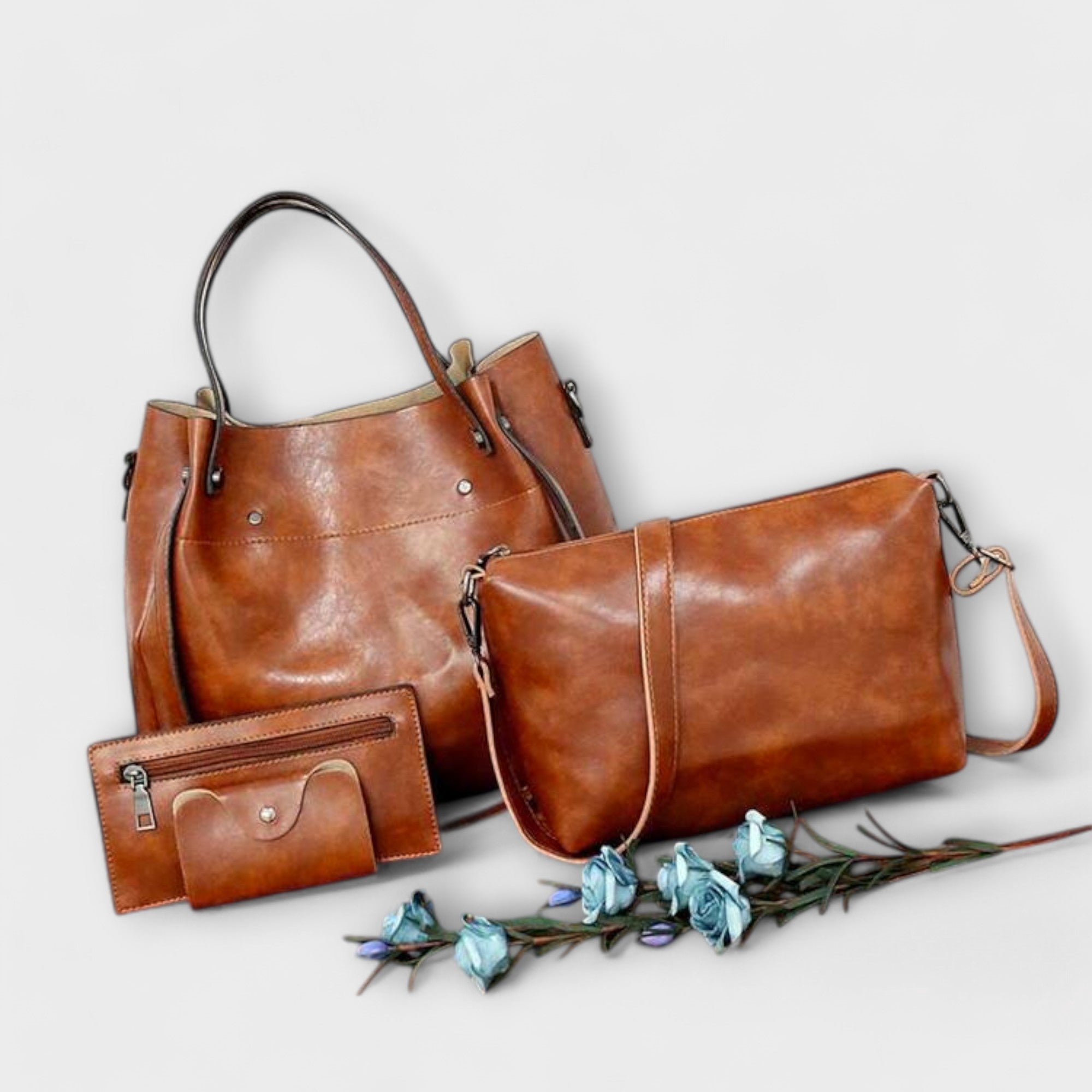 Xenia | 4-Piece Vintage Bag Set