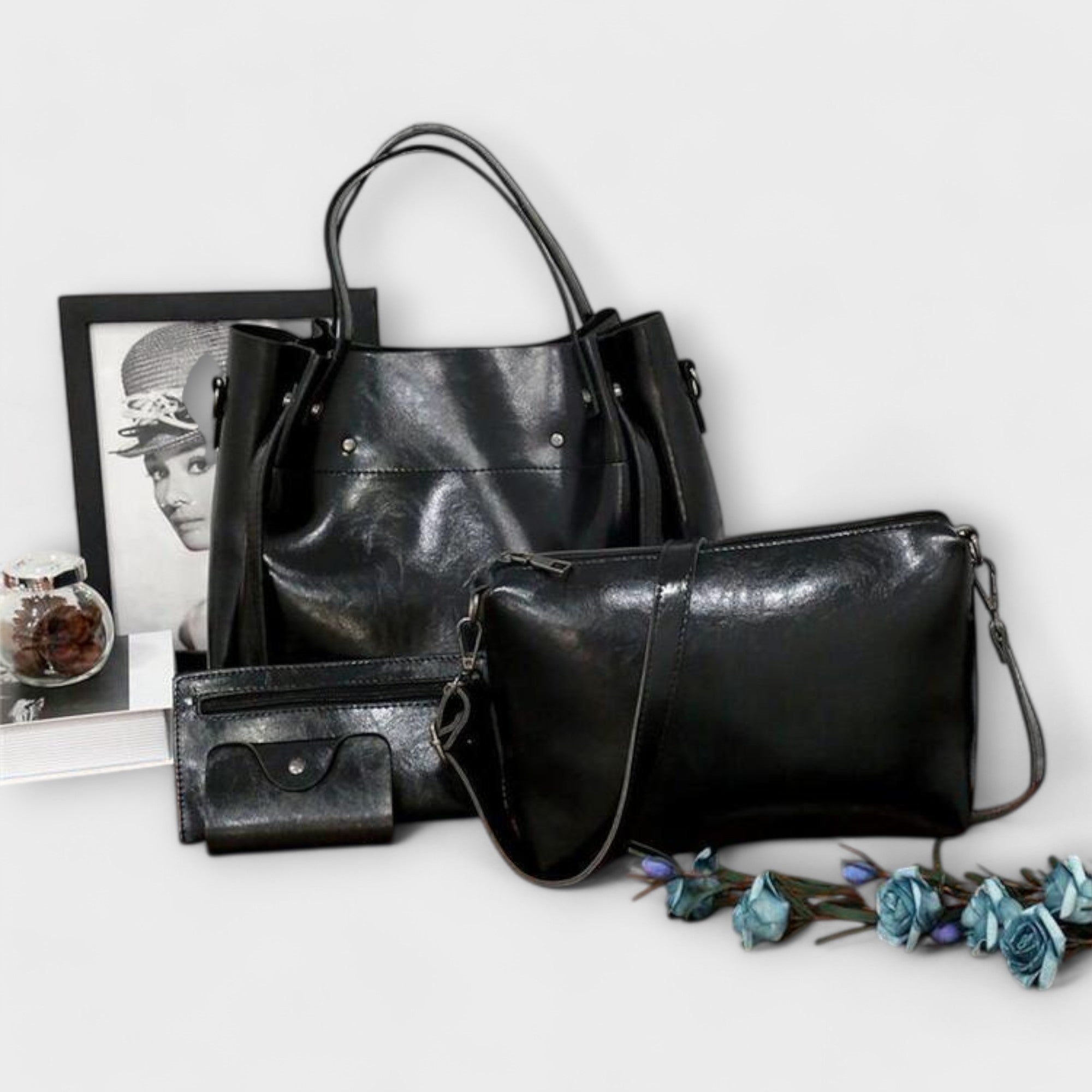 Xenia | 4-Piece Vintage Bag Set