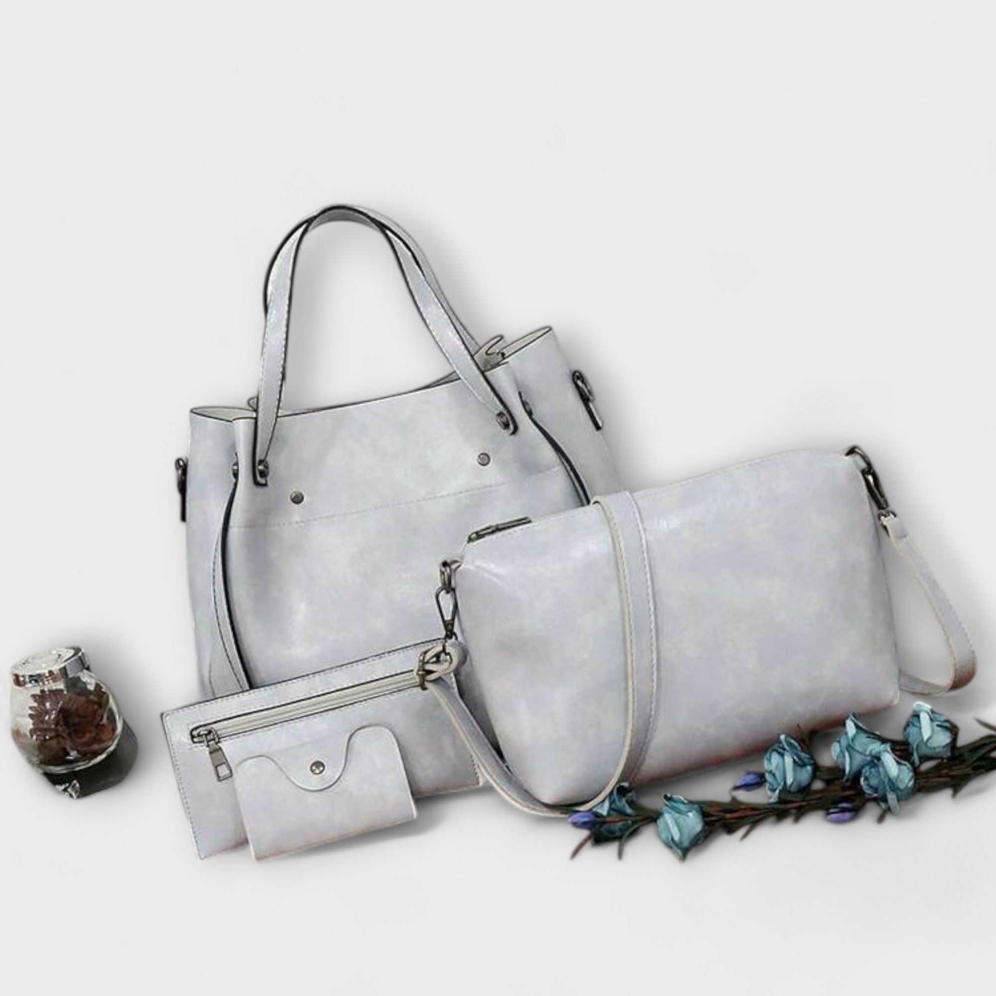 Xenia | 4-Piece Vintage Bag Set