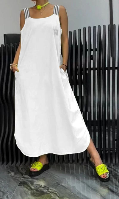 Layla | Shoulder Strap Suspender Dress