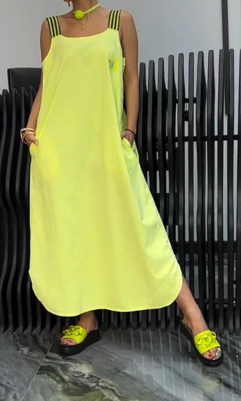 Layla | Shoulder Strap Suspender Dress
