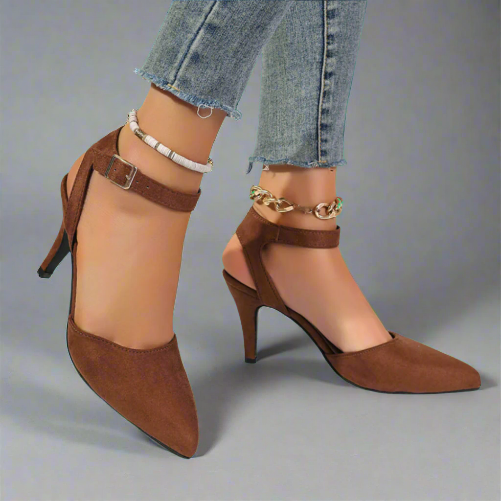 Clarie | Stylish Comfortable Heels for Active Days