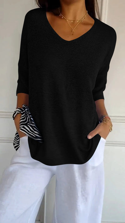 Avis | Soft V-Neck Top