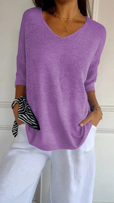 Avis | Soft V-Neck Top