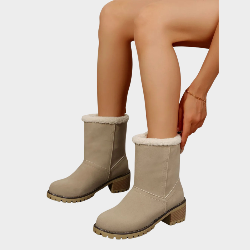 Wanda | Mid-Heel Winter Boots