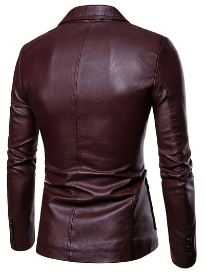 Clyde | Elegant leather blazer