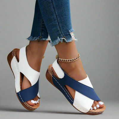Carmela | Elegant Wedge Sandals Made from Premium Materials