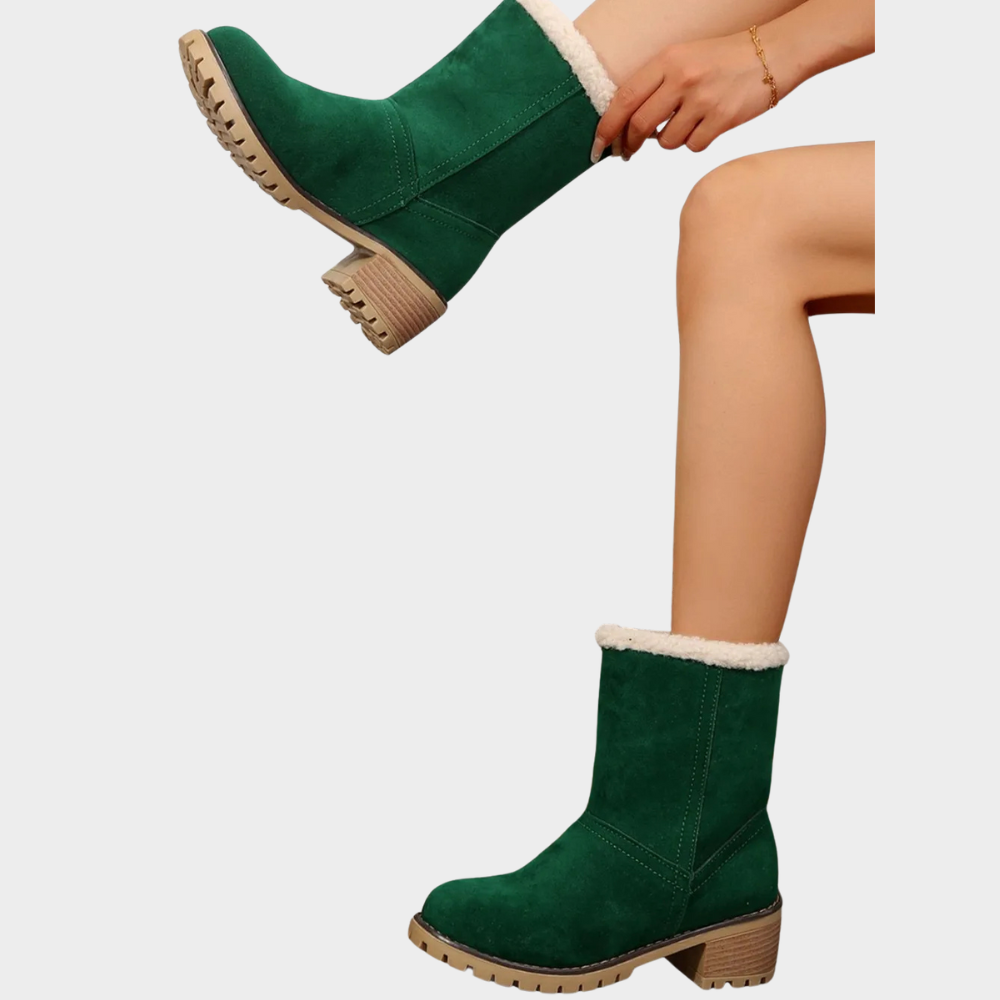 Wanda | Mid-Heel Winter Boots