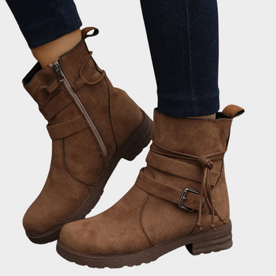 Ardith | Low Heel Ankle Boots