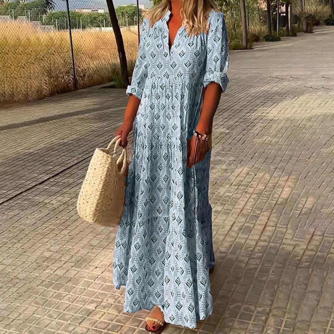 Gema | Boho Maxi Dress with Timeless Charm
