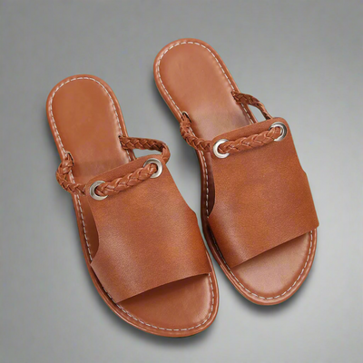 Katelina | Flat sandals made from high-quality materials