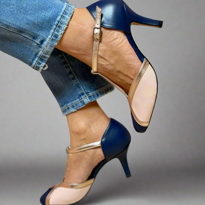 Sienna | Elegant orthopedic slippers with a heel